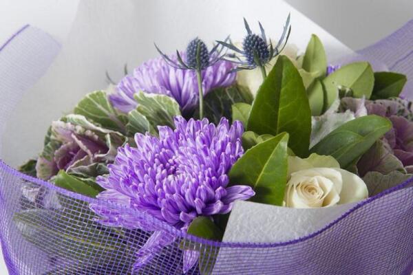Bouquet in Purples