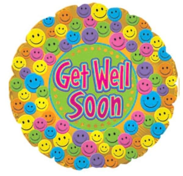 Get well soon balloon 22cm