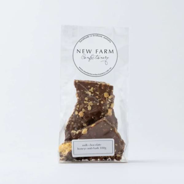 Milk Honeycomb Bark 100g