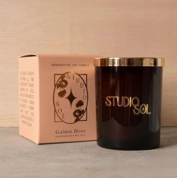 Golden Hour Candle - Watermelon + Sea Salt