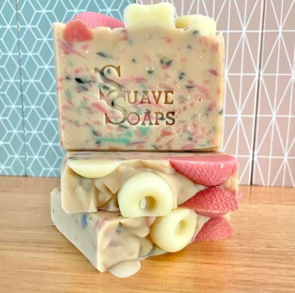 SALE - Juicy Papaya Mango Goat Milk Soap