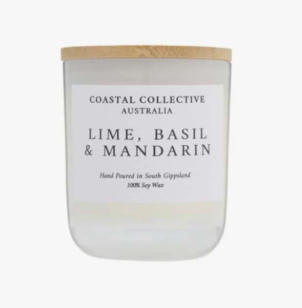 Lime, Basil & Mandarin Candle 300g