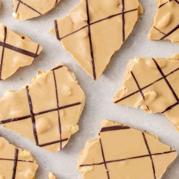 Caramel & Peanut Bark 100g
