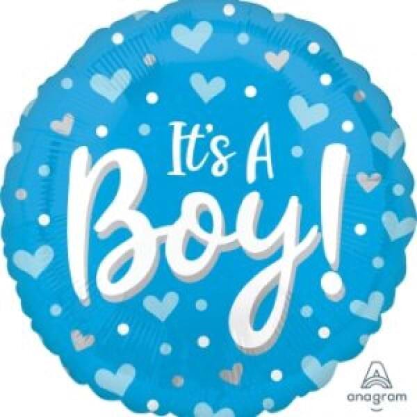 It's a boy/baby boy balloon 22cm