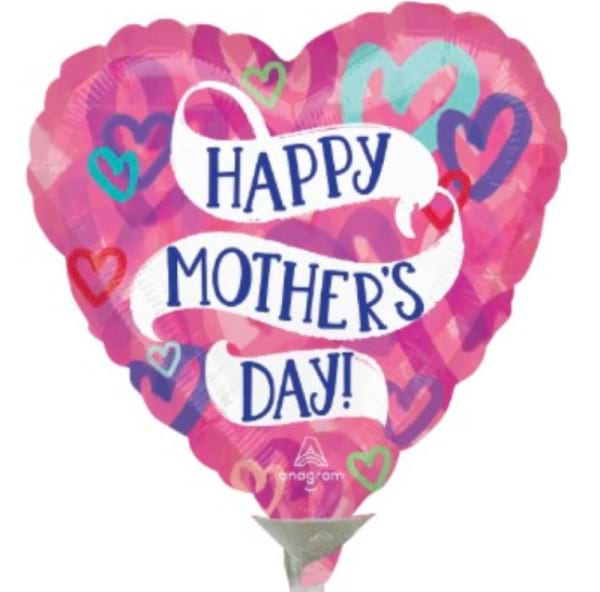 22cm Happy Mother's Day balloon