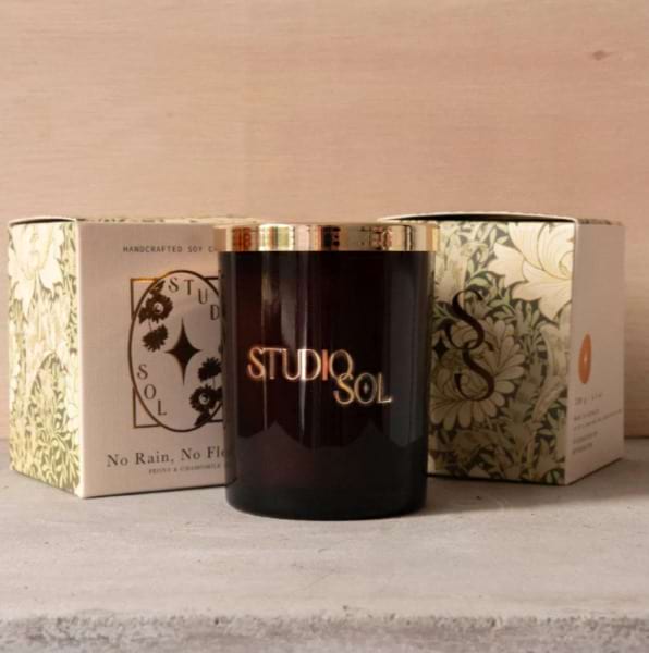 No Rain, No Flowers Candle - Peony & Chamomile